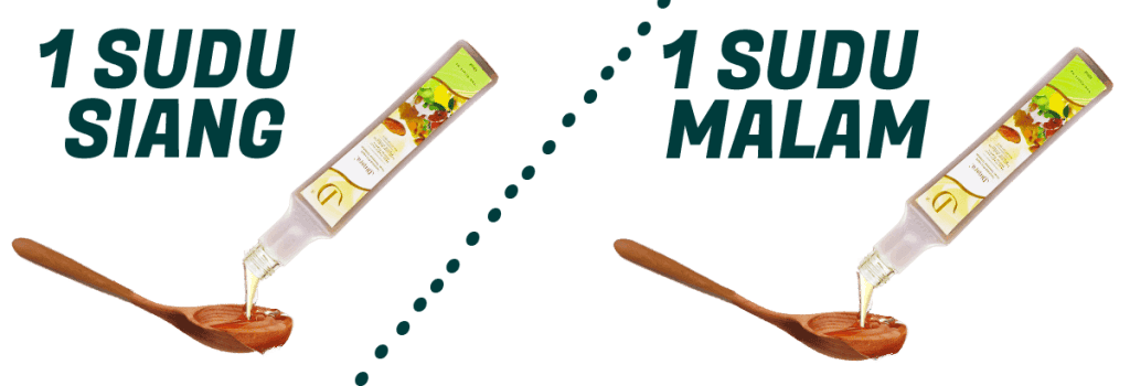 Sudu manis herbal syrup for health and wellness, in a clear bottle with a wooden spoon, suitable for daily immune support.